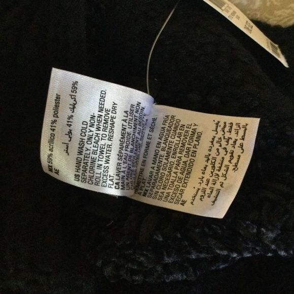 Inc International Concepts Black Long Oblong Scarf NWT - Picture 11 of 12